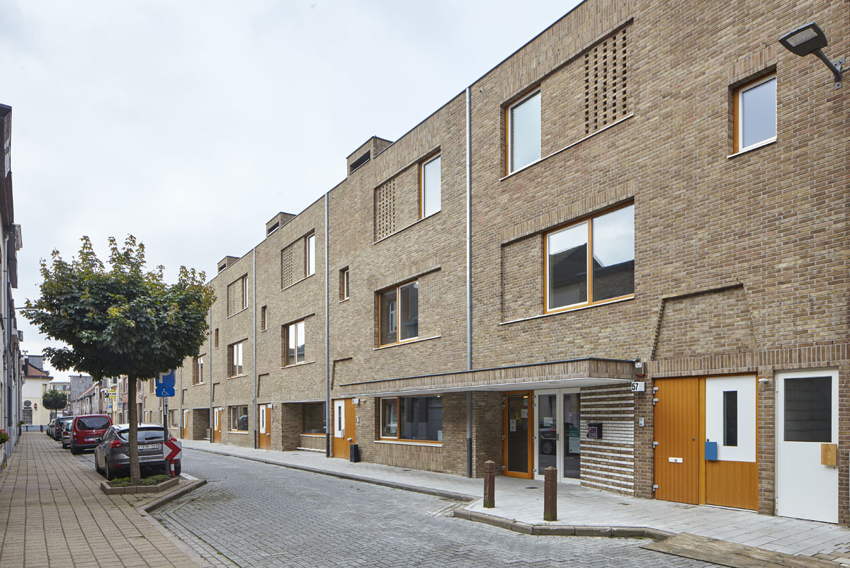 De ecologische gevelsteen Nature7 Brick B zorgt voor een stedelijke uitstraling